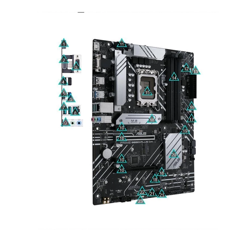 مادربرد ایسوس مدل PRIME B660PLUS D4 (7)